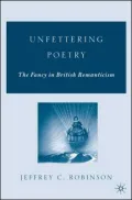 Unfettering Poetry : The Fancy in British Romanticism