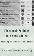Electoral Politics in South Africa : Assessing the First Democratic Decade