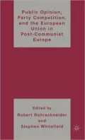 Public Opinion, Party Competition, and the European Union in Post-Communist Europe