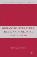 Romantic Literature, Race, And Colonial Encounter