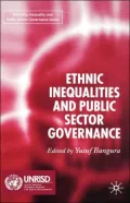 Ethnic Inequalities And Public Sector Governance