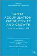 Capital Accumulation, Productivity and Growth: Monitoring Italy 2005