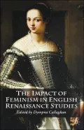 The Impact Of Feminism In English Renaissance Studies