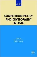 Competition Policy And Development In Asia