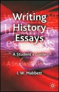 Writing History Essays