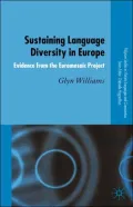 Sustaining Language Diversity In Europe