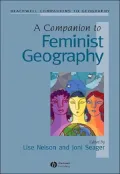 A Companion to Feminist Geography