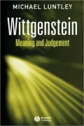 Wittgenstein Meaning Judgement