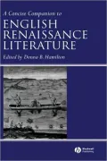 Concise Companion To English Renaissance
