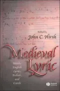 Medieval Lyric
