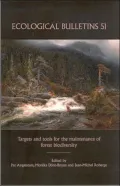 Targets and Tools for the Maintenance of Forest Biodiversity, Vol. 51