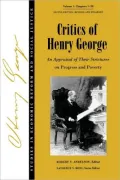 Critics Henry George V 1 Chpts, Vol. 1
