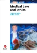 Lecture Notes Medical Law and Ethics
