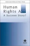 Human Rights Act: A Success Story?