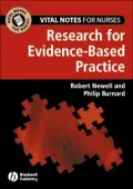Vital Notes for Nurses: Research for Evidence-Based Practice