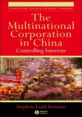 The Multinational Corporation in China: Controlling Interests