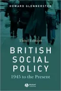 British Social Policy 3e
