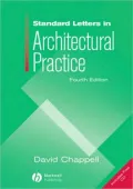 Standard Letters in Architectural Practice [With CDROM]