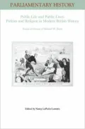 Public Life and Public Lives - Politics and Religion in Modern British History
