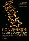 Conversion Course Companion for Law: Core Legal Principles and Cases for CPE/GDL