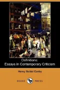 Definitions Essays in Contemporary Criti