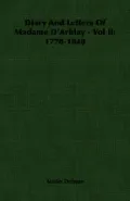 Diary and Letters of Madame D'Arblay - Vol II: 1778-1840