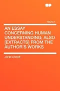 An Essay Concerning Human Understanding