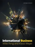 International Business. Mike Peng, Klaus Meyer