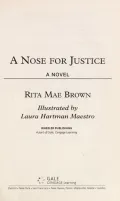 A Nose for Justice