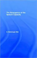 The Emergence of the Speech Capacity