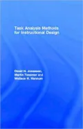 Task Analysis Methods for Instructional Design