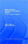 Black American Students in An Affluent Suburb