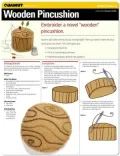 Embroidery: Wooden Pincushion (Quamut)