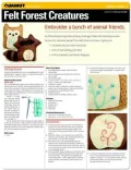 Embroidery: Felt Forest Creatures (Quamut)