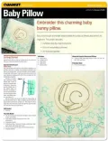 Embroidery: Embroidered Baby Pillow (Quamut)