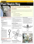 Jewelry Making & Beading Project: Pearl Napkin Ring (Quamut)
