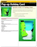 Paper Crafts Project: Pop-up Holiday Card (Quamut)