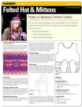 Sewing Project: Felted Hat and Mittens (Quamut)