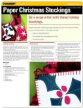 Paper Project: Paper Christmas Stockings (Quamut)