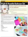 Home Decorating Project: Bright & Beautiful Bathroom Set (Quamut)