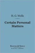 Certain Personal Matters (Barnes & Noble Digital Library)