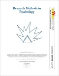 Research Methods in Psychology (SparkNotes Psychology Guide Series)