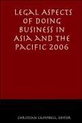 Legal Aspects of Doing Business in Asia and the Pacific