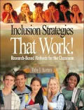 Inclusion Strategies That Work! : Research-Based Methods for the Classroom
