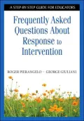 Frequently Asked Questions about Response to Intervention