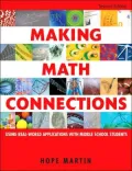 Making Math Connections: Using Real-World Applications With Middle School Students