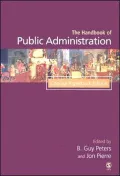 Handbook of Public Administration