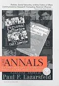Politics, Social Networks, and the History of Mass Communications Research Rereading Persona...