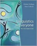 Linguistics for Everyone: An Introduction