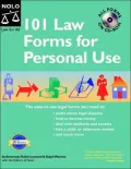 101 Law Forms For Personal Use